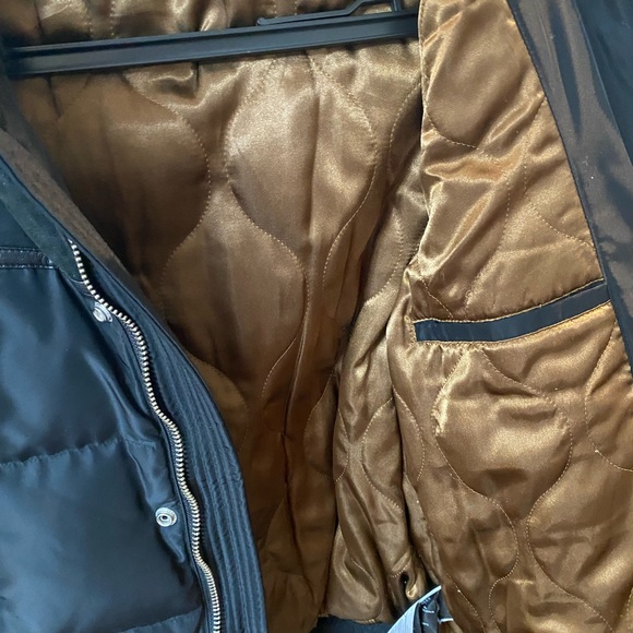 The Kooples Men’s Black Bomber Winter Jacket - Size Small - Picture 5 of 7